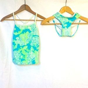 2 piece LL Bean Bathing suit
